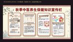 秋季中医养生保健知识宣传栏