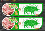 猪肉部分分割设计