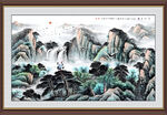 国画山水