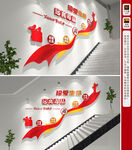 禁毒楼梯文化墙