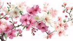 烂漫春花绽放枝头