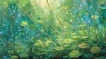 梦幻水下绿植气泡景观