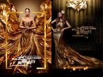 华丽金色医美客户答谢海报