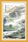 山水画挂画