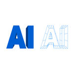 ai字母立体字