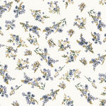 清新碎花图案布料纹理