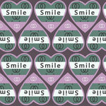 微笑主题无缝图案背景