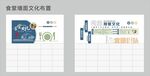 食堂墙面文化布置