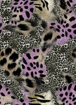 紫色豹纹图案纹理