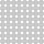 矢量竹编纹四方连续无缝图案