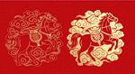 金马年吉祥图案