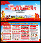 2025年消防宣传月宣传展板