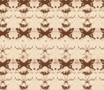 复古蝴蝶几何图案纹理