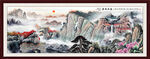 泰山日出 客厅泰山壁画