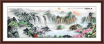 大厅山水画