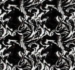 黑白抽象花纹扎染图案