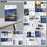 律师事务所画册模板