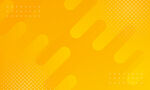 亮黄色几何渐变背景图