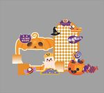 可爱万圣节活动装饰美陈