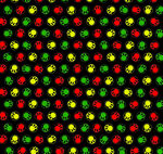 多彩水果图案背景纹理