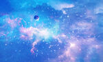 梦幻宇宙星空背景