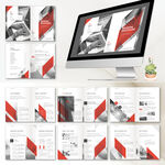 多功能多用途目录小册子ID模板