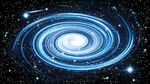 梦幻蓝色螺旋星系