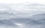 水墨万重山