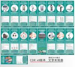 绿色简约医疗皮肤科展板