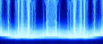 蓝色动感声波背景图