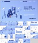 科技风3D人工智能PPT模板