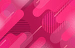 粉色几何线条抽象背景图