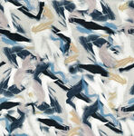 抽象蓝白笔触图案纹理