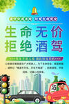 拒绝酒驾宣传海报