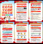 2025艾滋病宣传展板