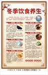 冬季中医养生海报