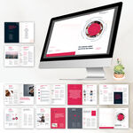 集团画册InDesign模板