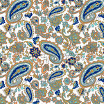 复古佩斯利花纹图案