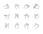 多样手势图案集合