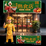 熟食店门头