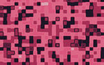 粉色像素风几何图案背景