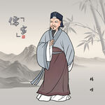 杨时古代文人形象