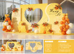 黄色系婚礼