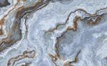 蓝色大理石石纹