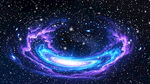 绚丽宇宙漩涡星系景观