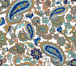 精美佩斯利花纹图案