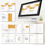 商务画册InDesign模板