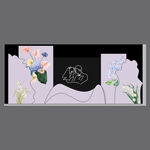 浅紫色婚礼大屏