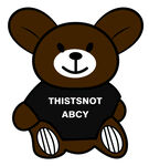 小熊T恤印字 这不是宝贝