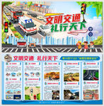 2025全国交通安全日展板